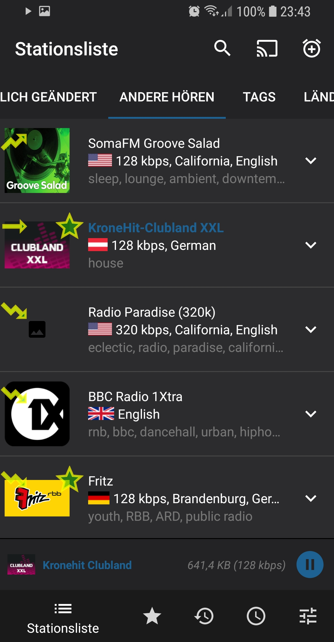 اسکرین شات 2 برنامه RadioDroid 2