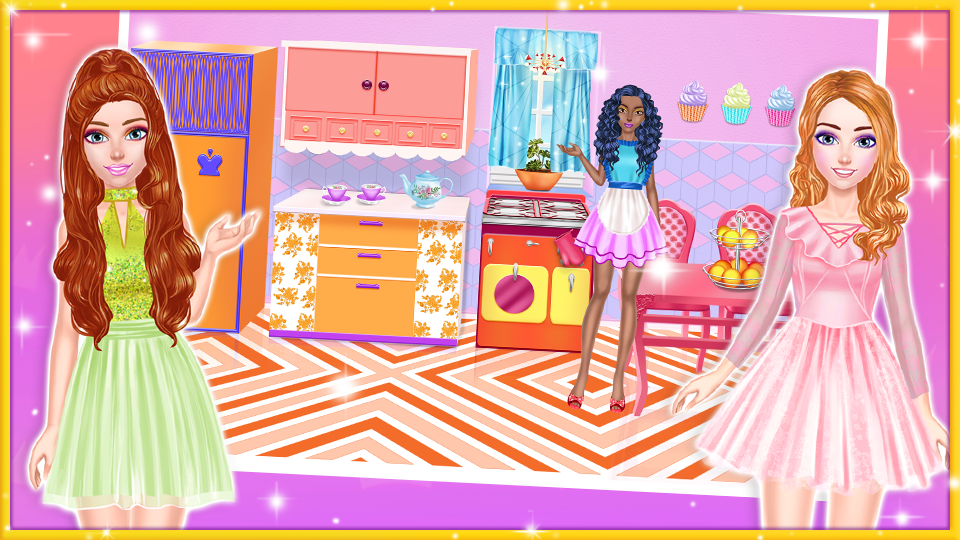 اسکرین شات 3 بازی Princess & Mermaid Decorating