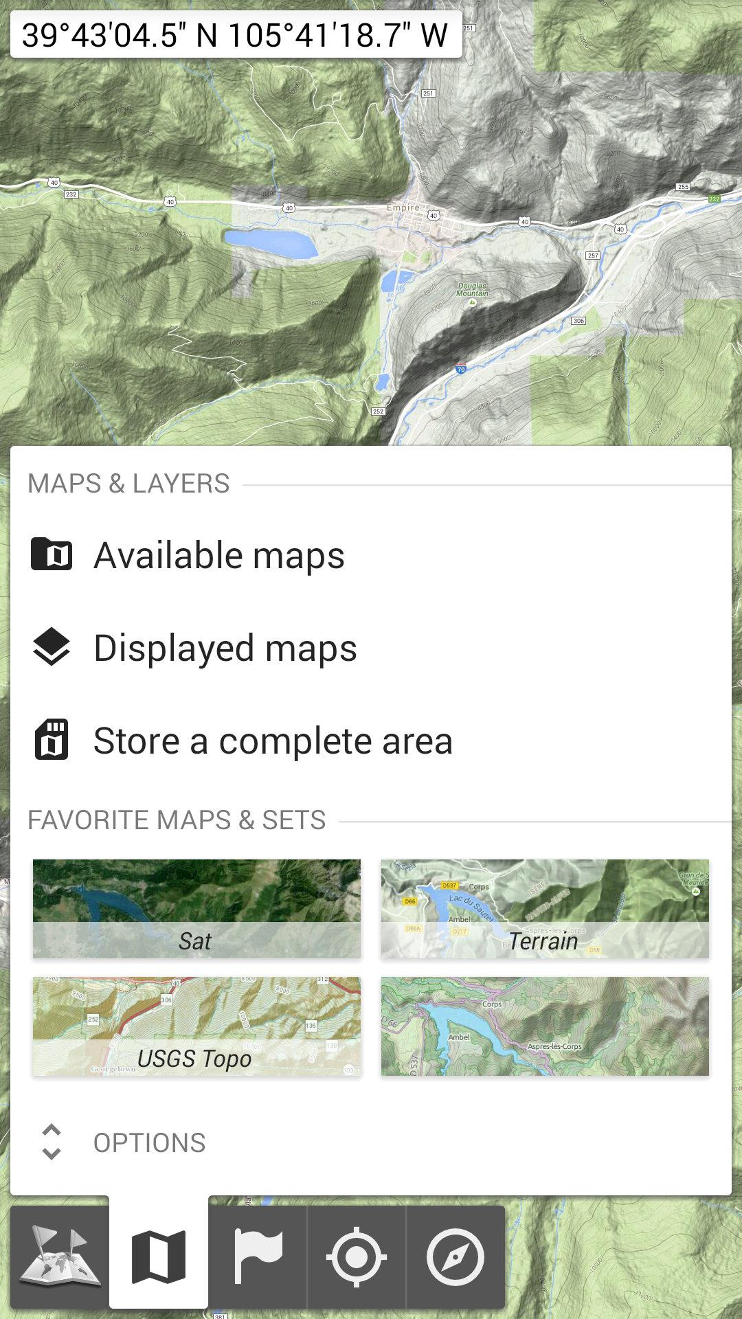 اسکرین شات 2 برنامه All-In-One Offline Maps