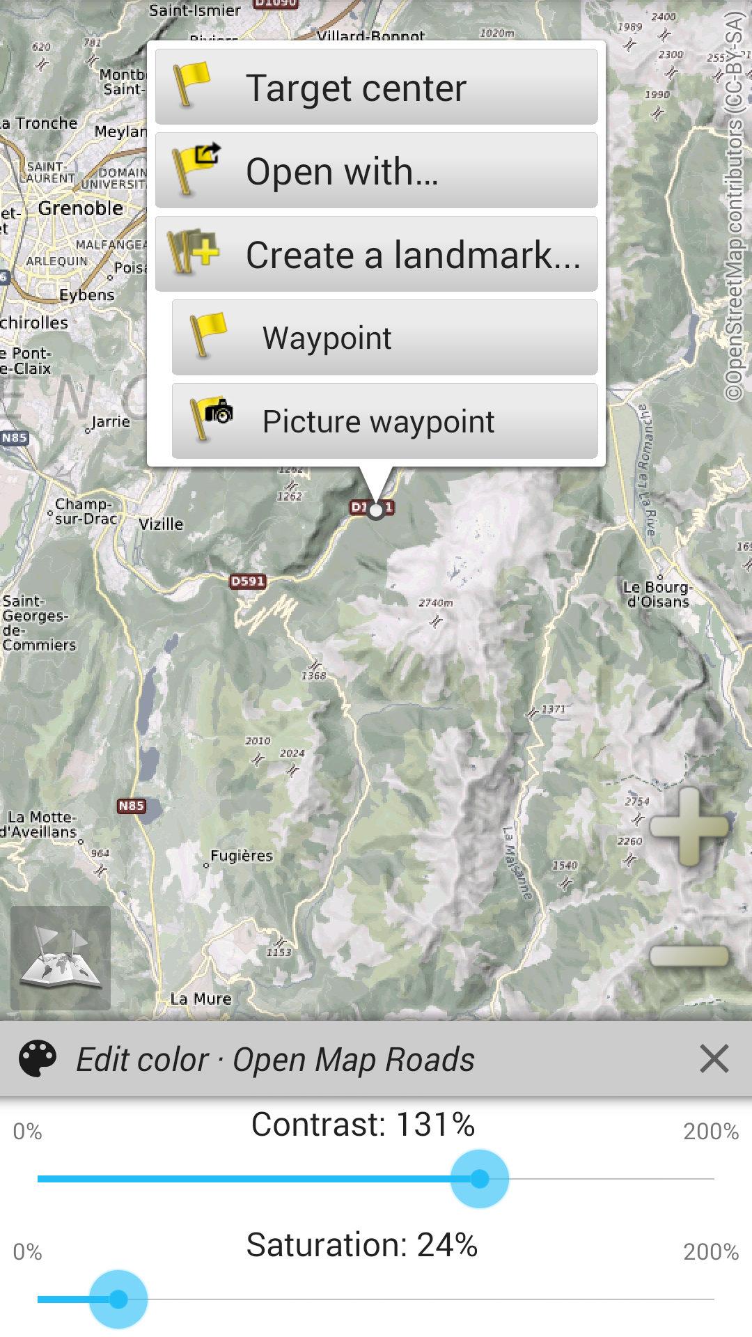 اسکرین شات 5 برنامه All-In-One Offline Maps