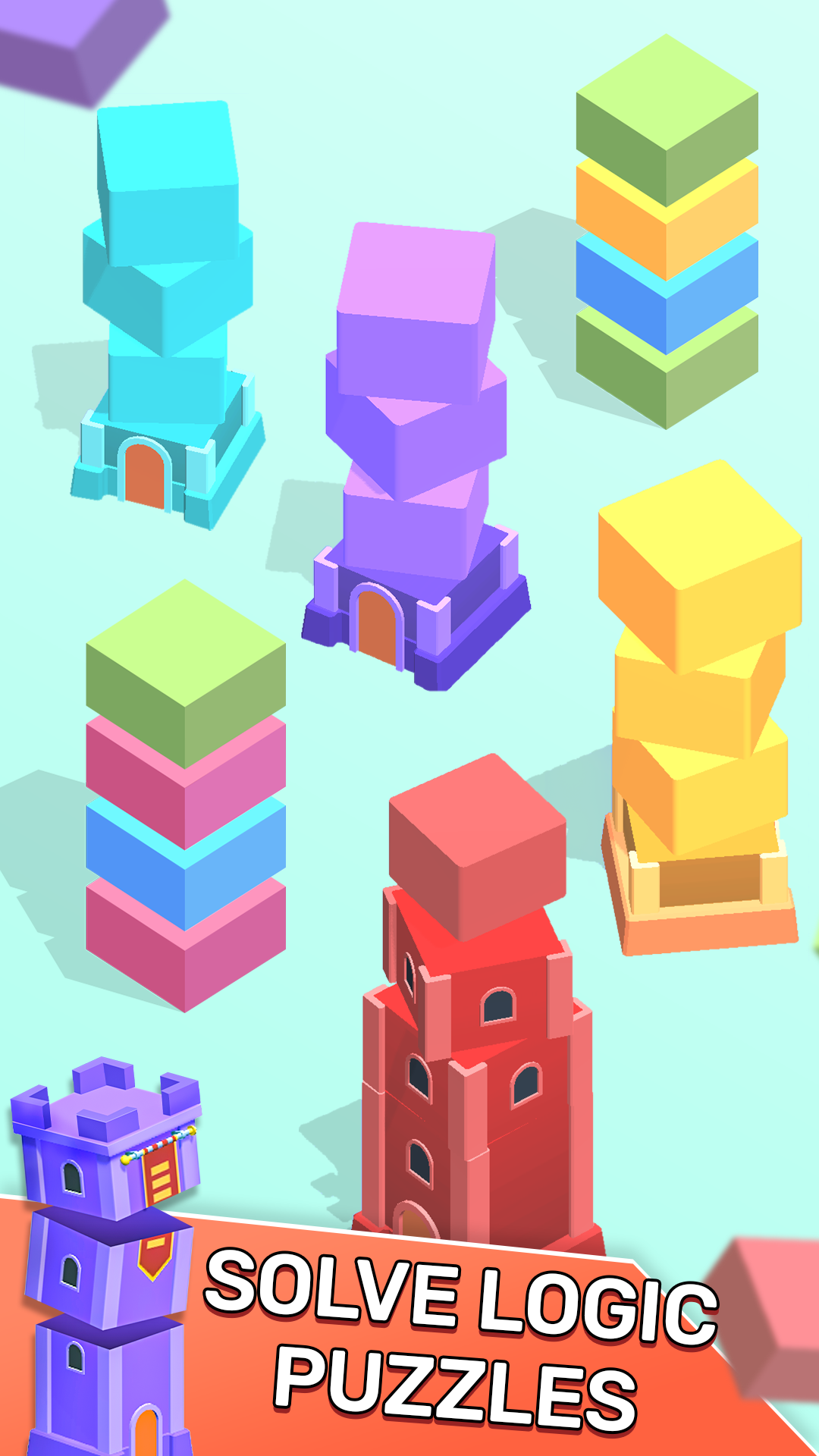 اسکرین شات 5 بازی Tower Sort