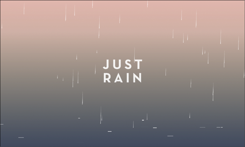 اسکرین شات 1 برنامه Just Rain