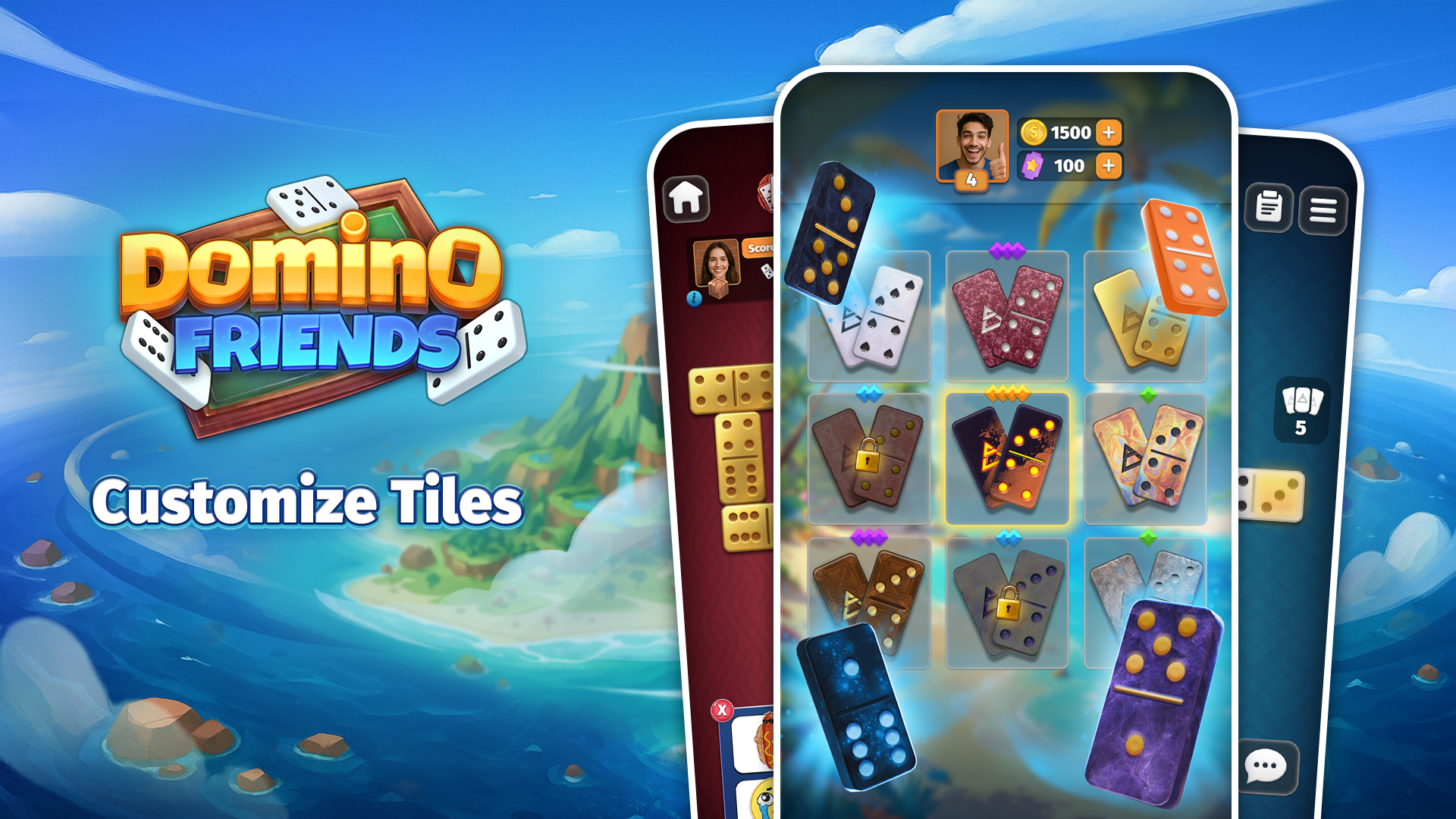 اسکرین شات 8 بازی Dominoes online - play Domino!
