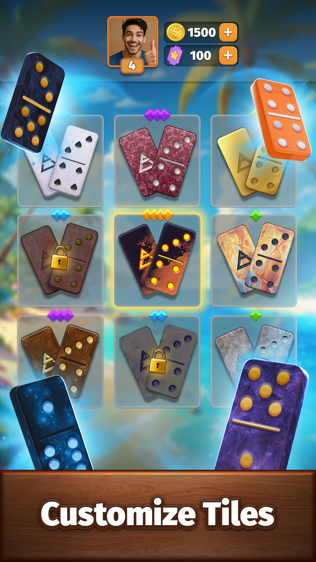 اسکرین شات 5 بازی Dominoes online - play Domino!