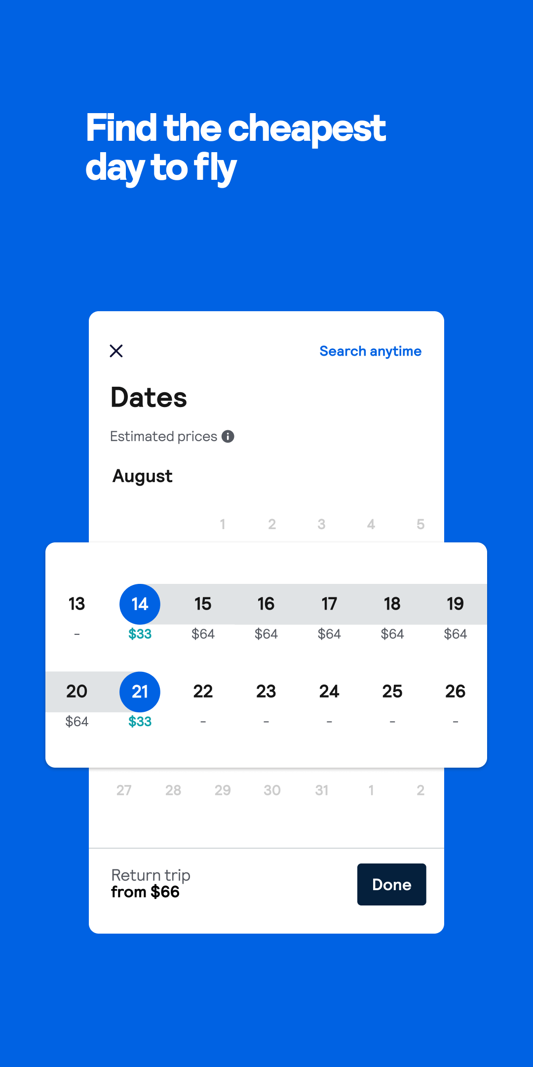 اسکرین شات 2 برنامه Skyscanner Flights Hotels Cars