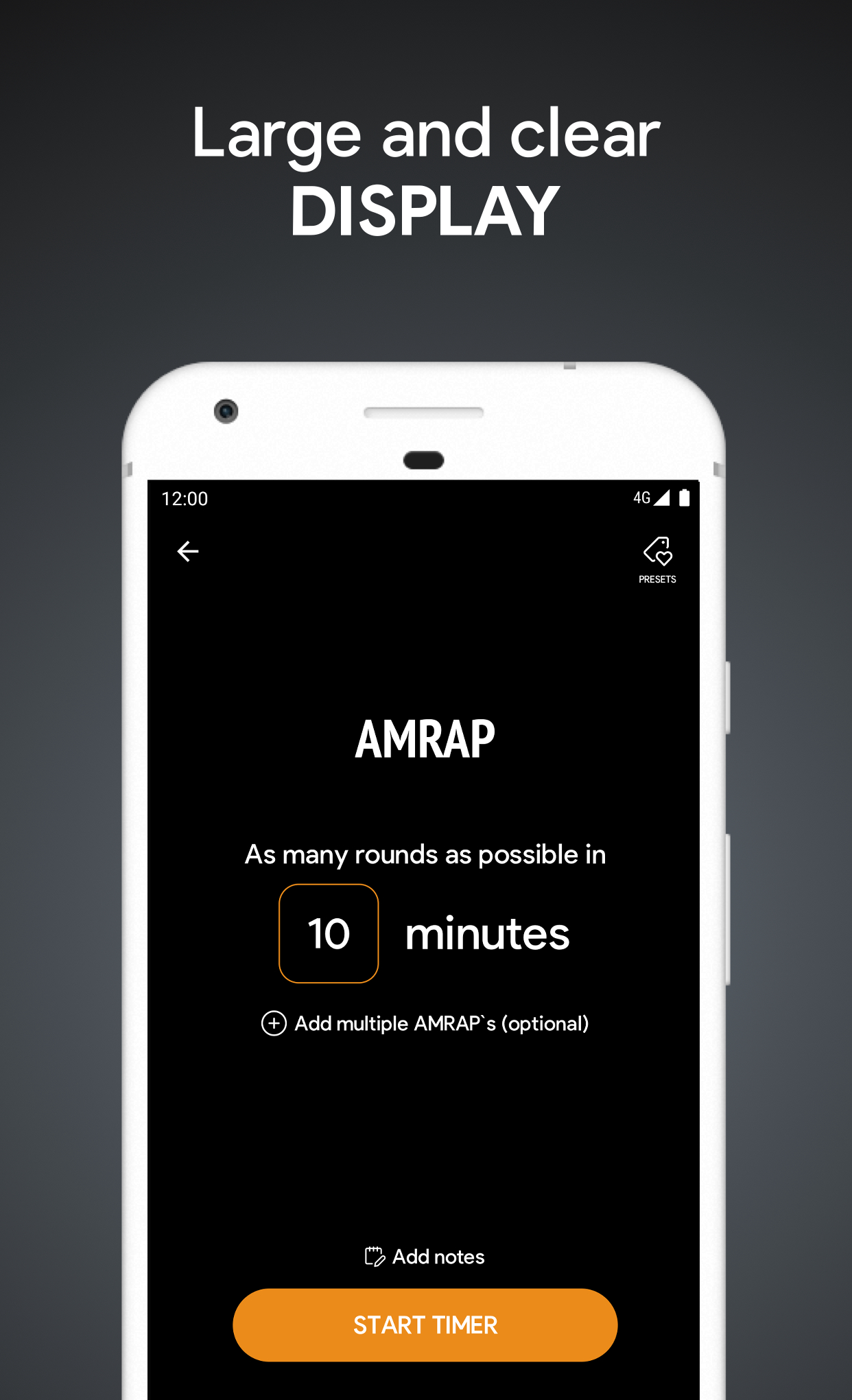 اسکرین شات 3 برنامه SmartWOD Timer - WOD timer
