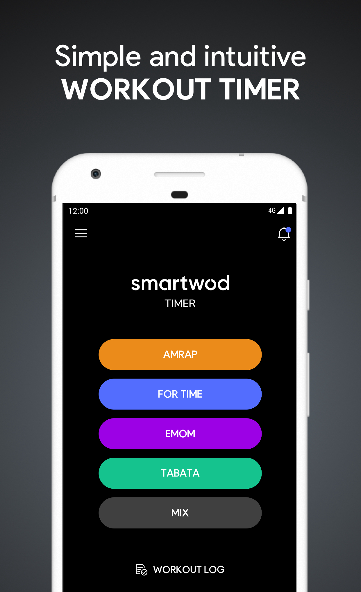 اسکرین شات 1 برنامه SmartWOD Timer - WOD timer