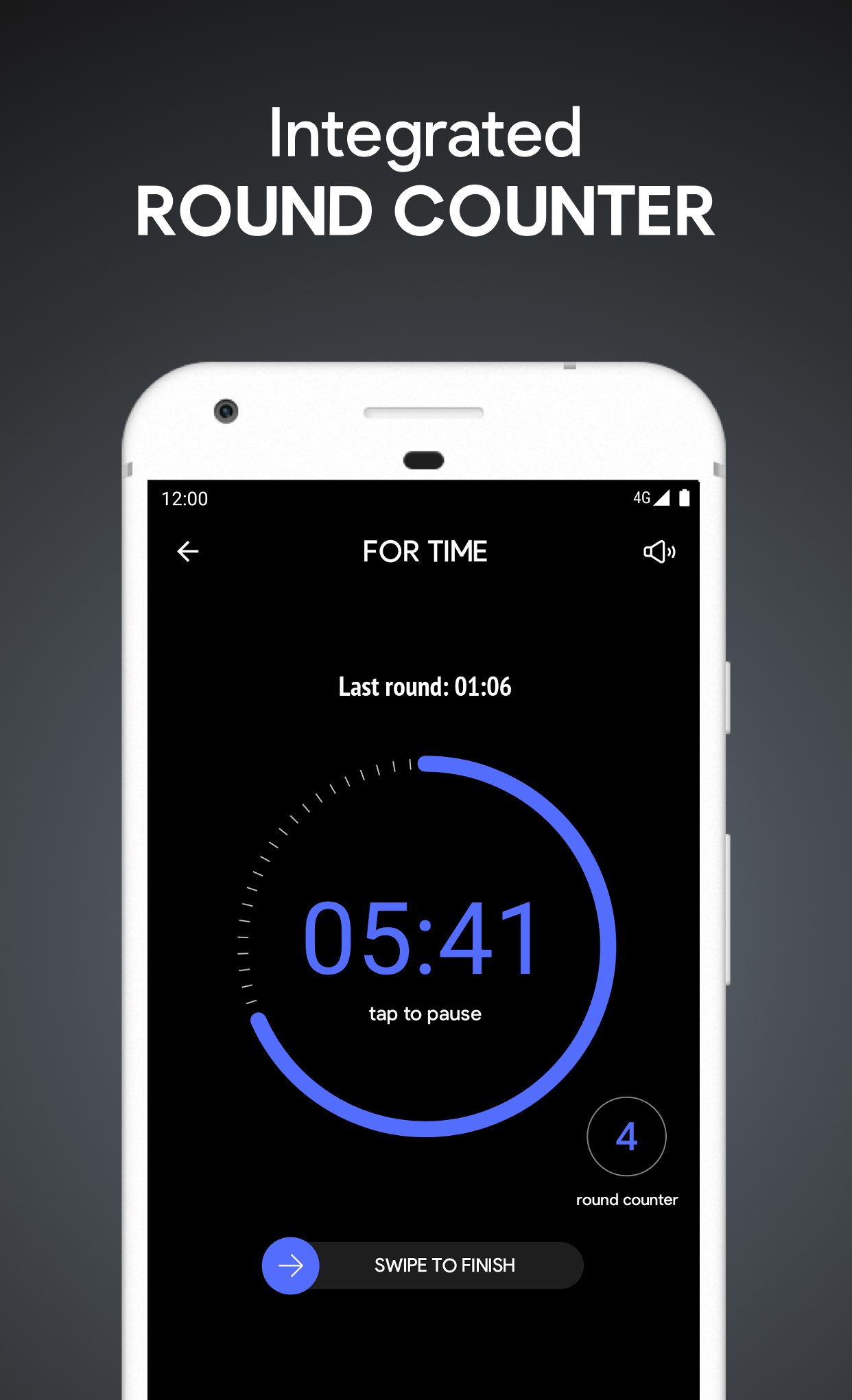 اسکرین شات 4 برنامه SmartWOD Timer - WOD timer
