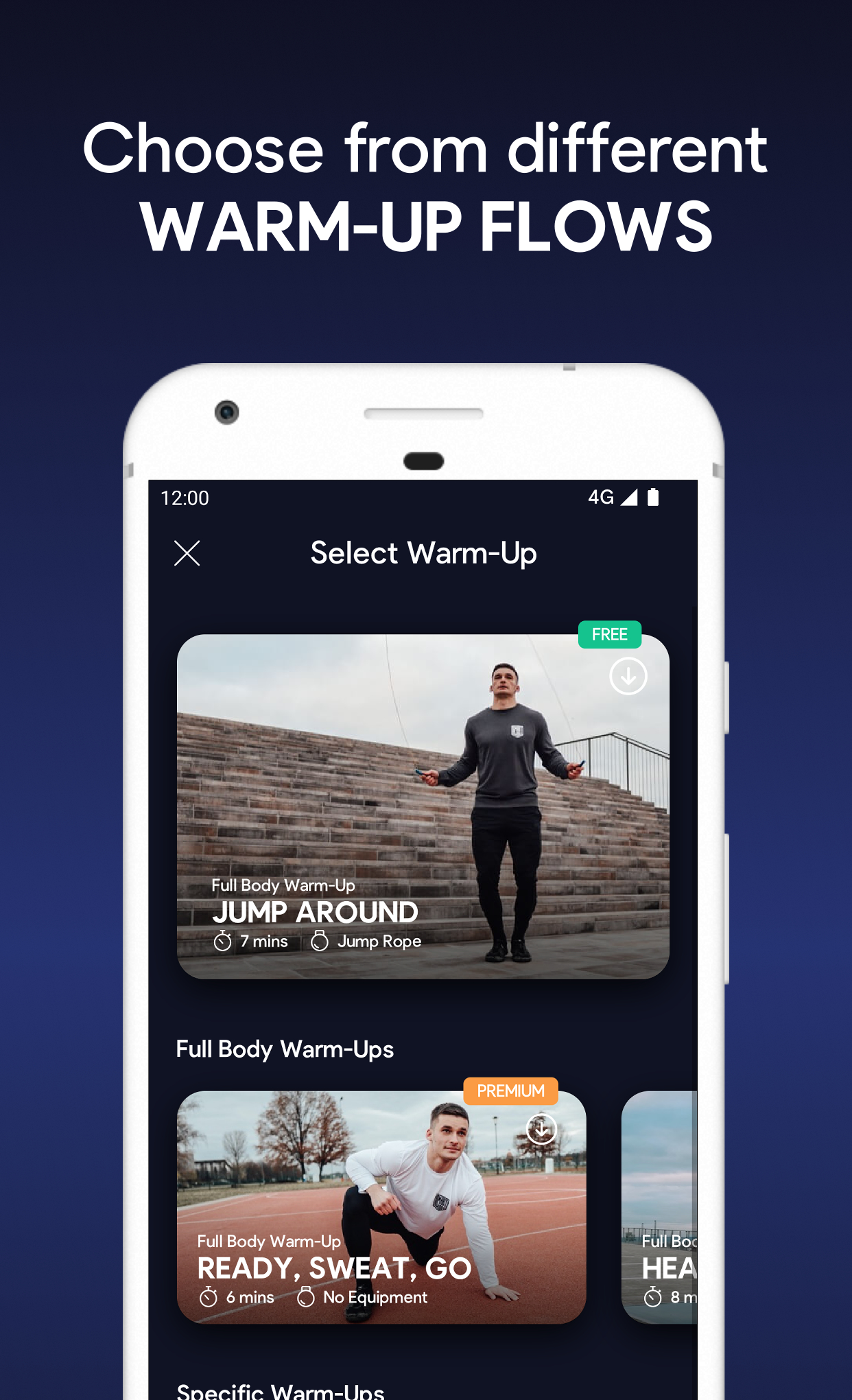 اسکرین شات 7 برنامه SmartWOD Workout Generator