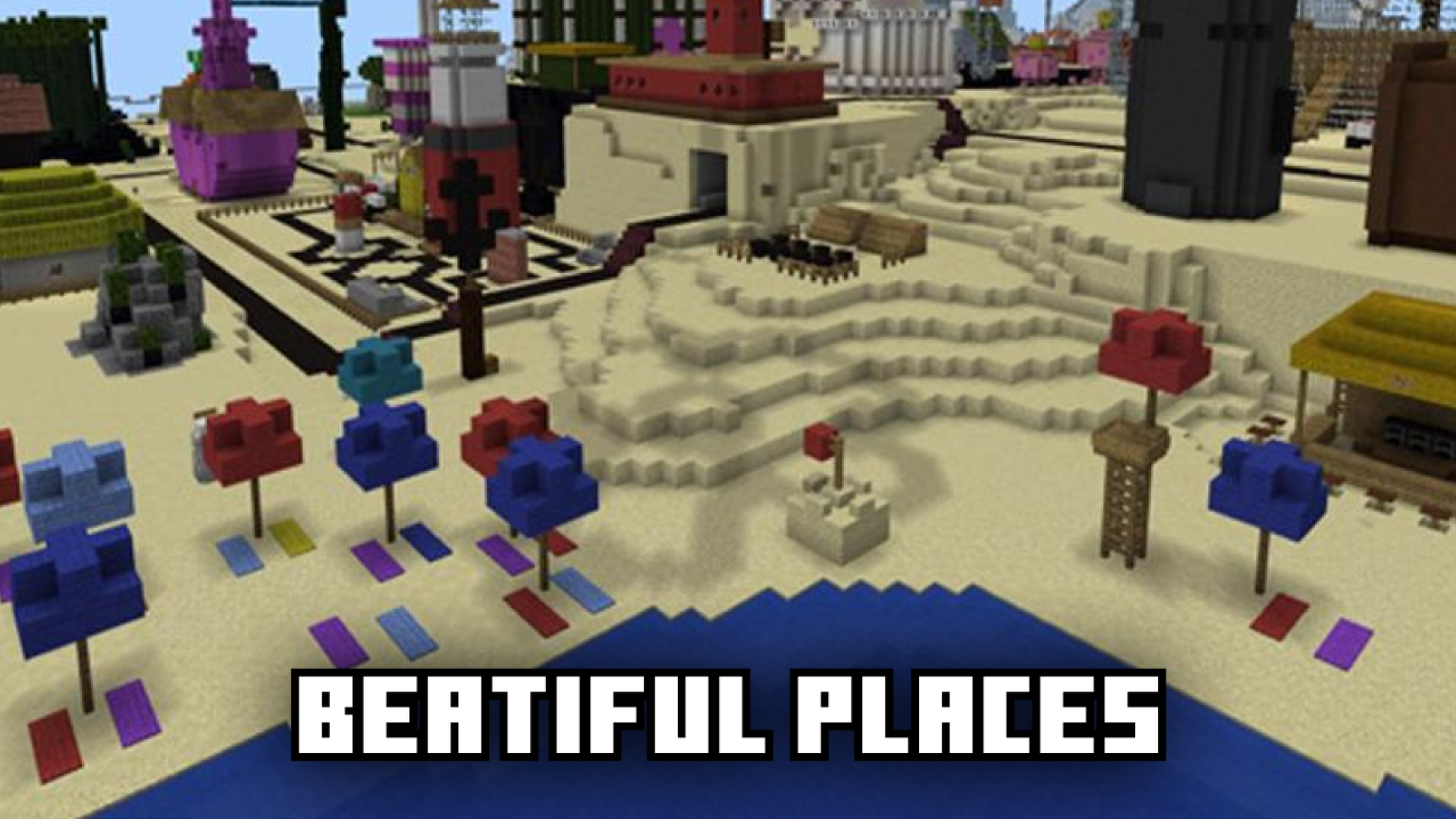 اسکرین شات 2 برنامه Maps Bikini Bottom Mods