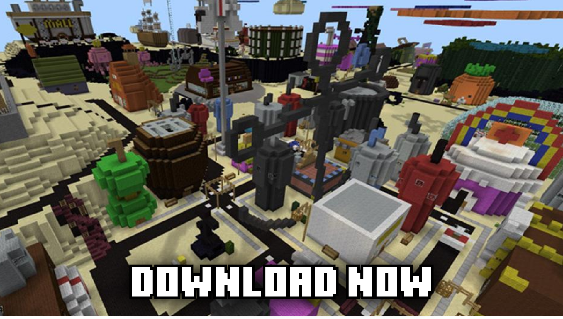 اسکرین شات 4 برنامه Maps Bikini Bottom Mods