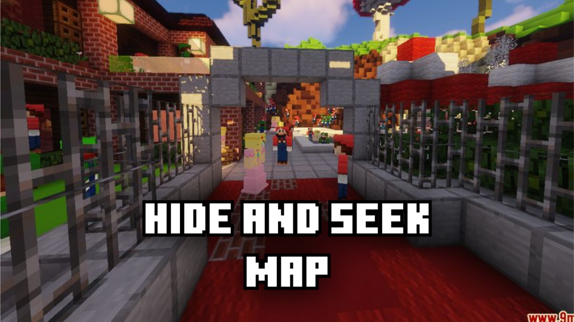 اسکرین شات 1 برنامه Hide and Seek for Minecraft