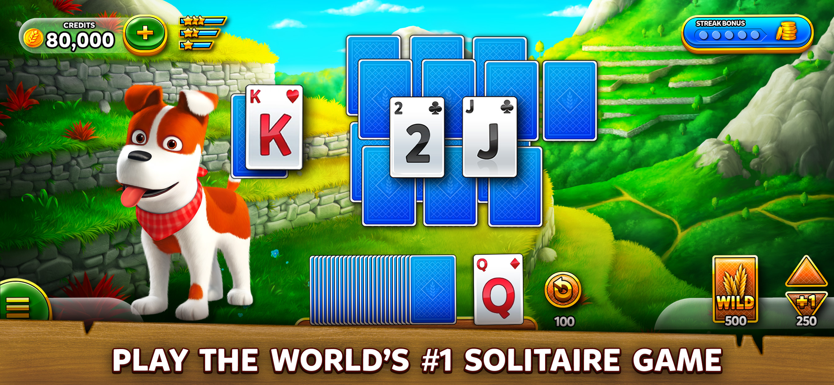 اسکرین شات 1 بازی Solitaire Harvest - Tripeaks