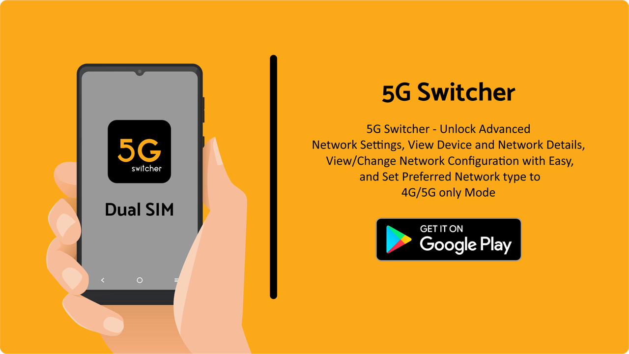اسکرین شات 1 برنامه 5G Switcher
