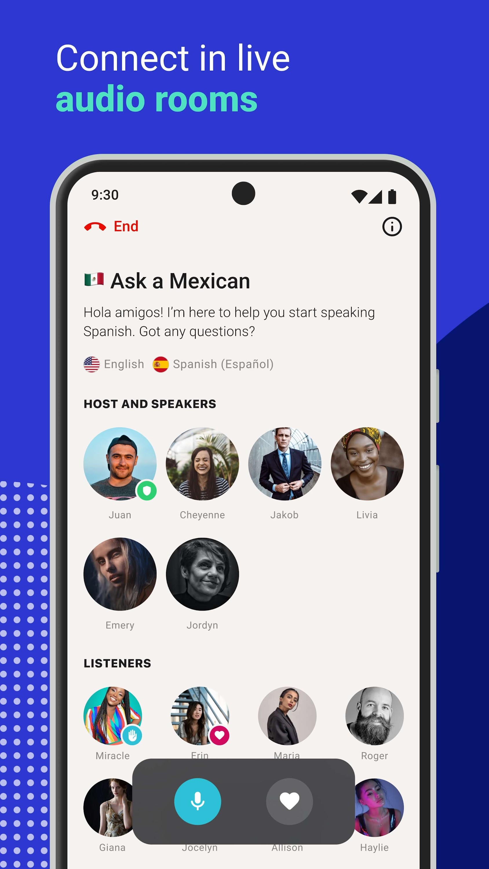 اسکرین شات 5 برنامه Tandem: Language exchange