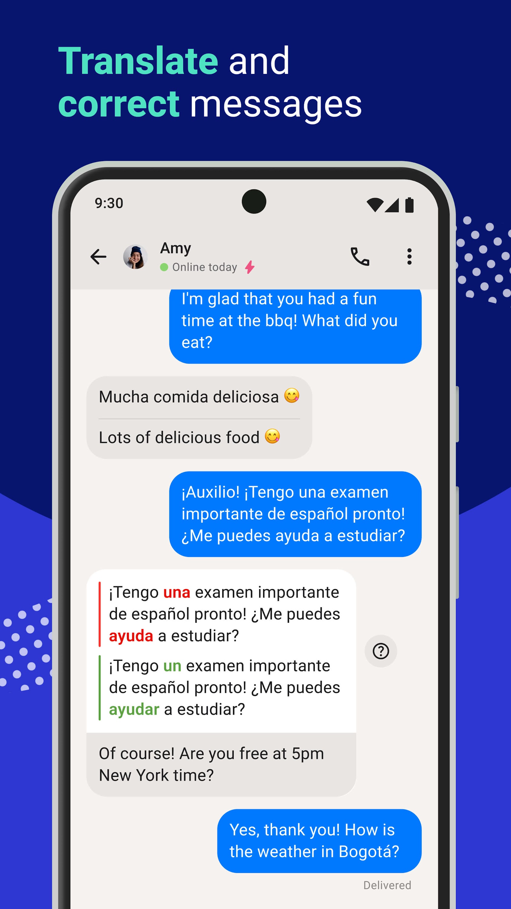 اسکرین شات 3 برنامه Tandem: Language exchange