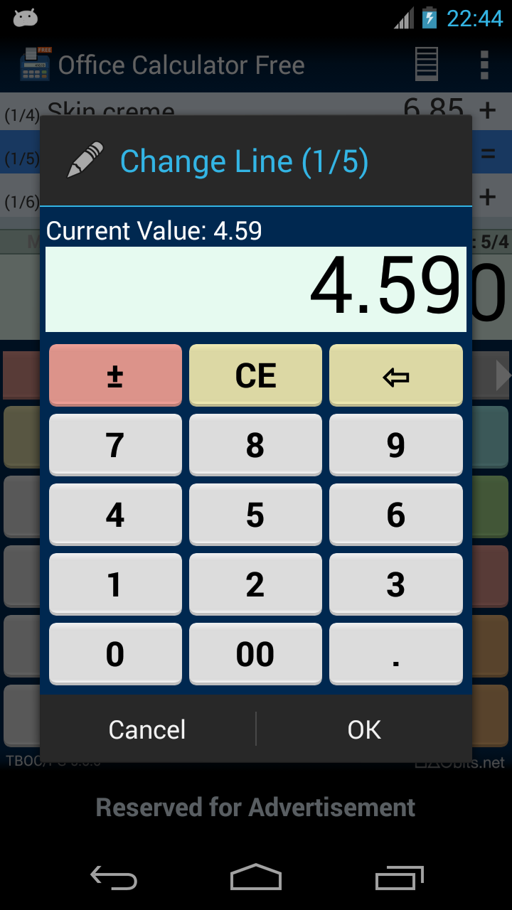 اسکرین شات 5 برنامه Office Calculator
