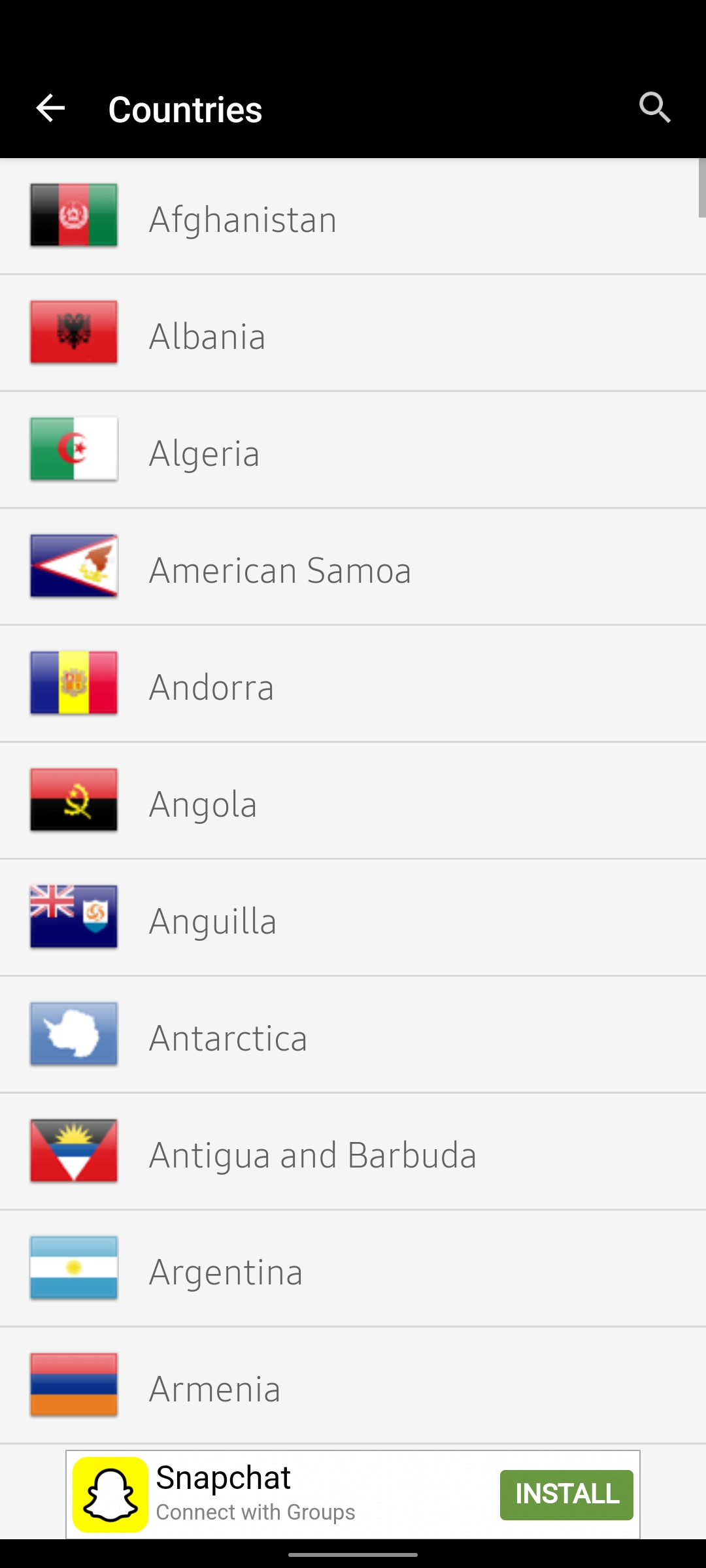 اسکرین شات 3 برنامه APN Settings