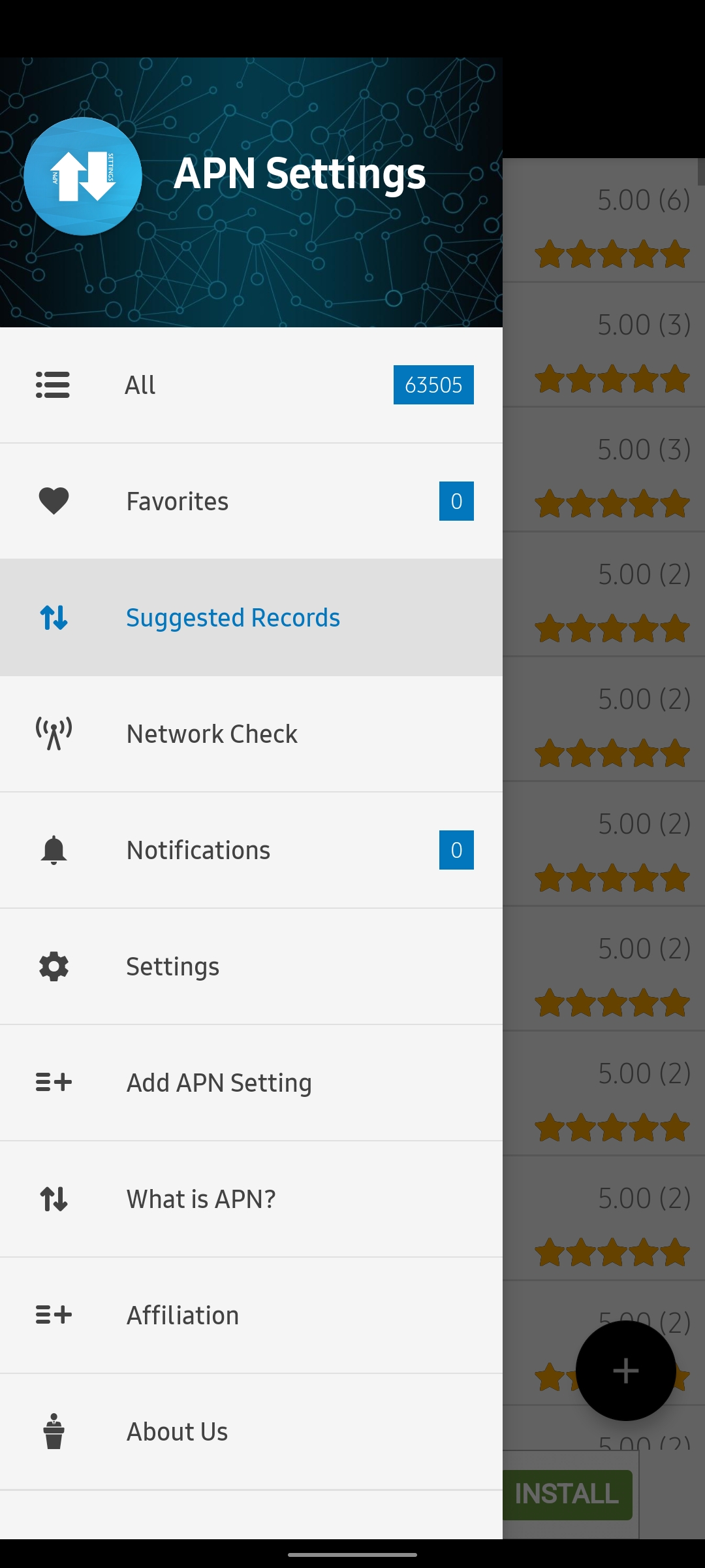 اسکرین شات 2 برنامه APN Settings