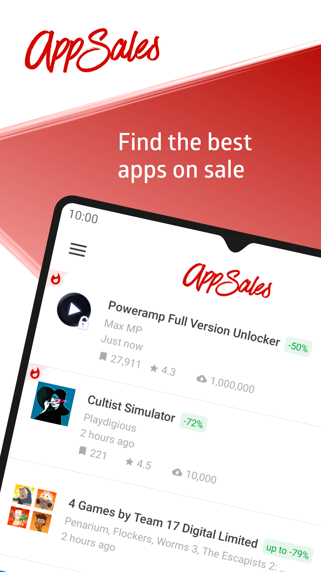 اسکرین شات 1 برنامه AppSales