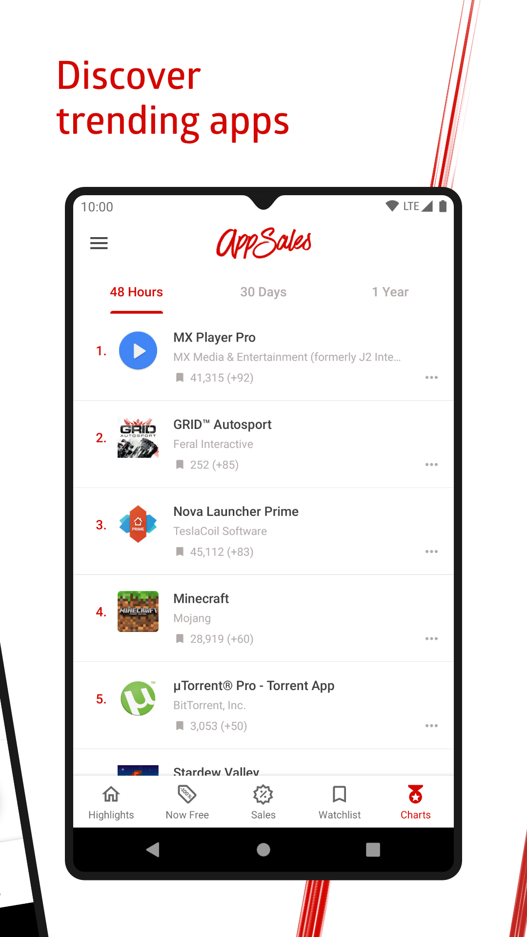 اسکرین شات 3 برنامه AppSales