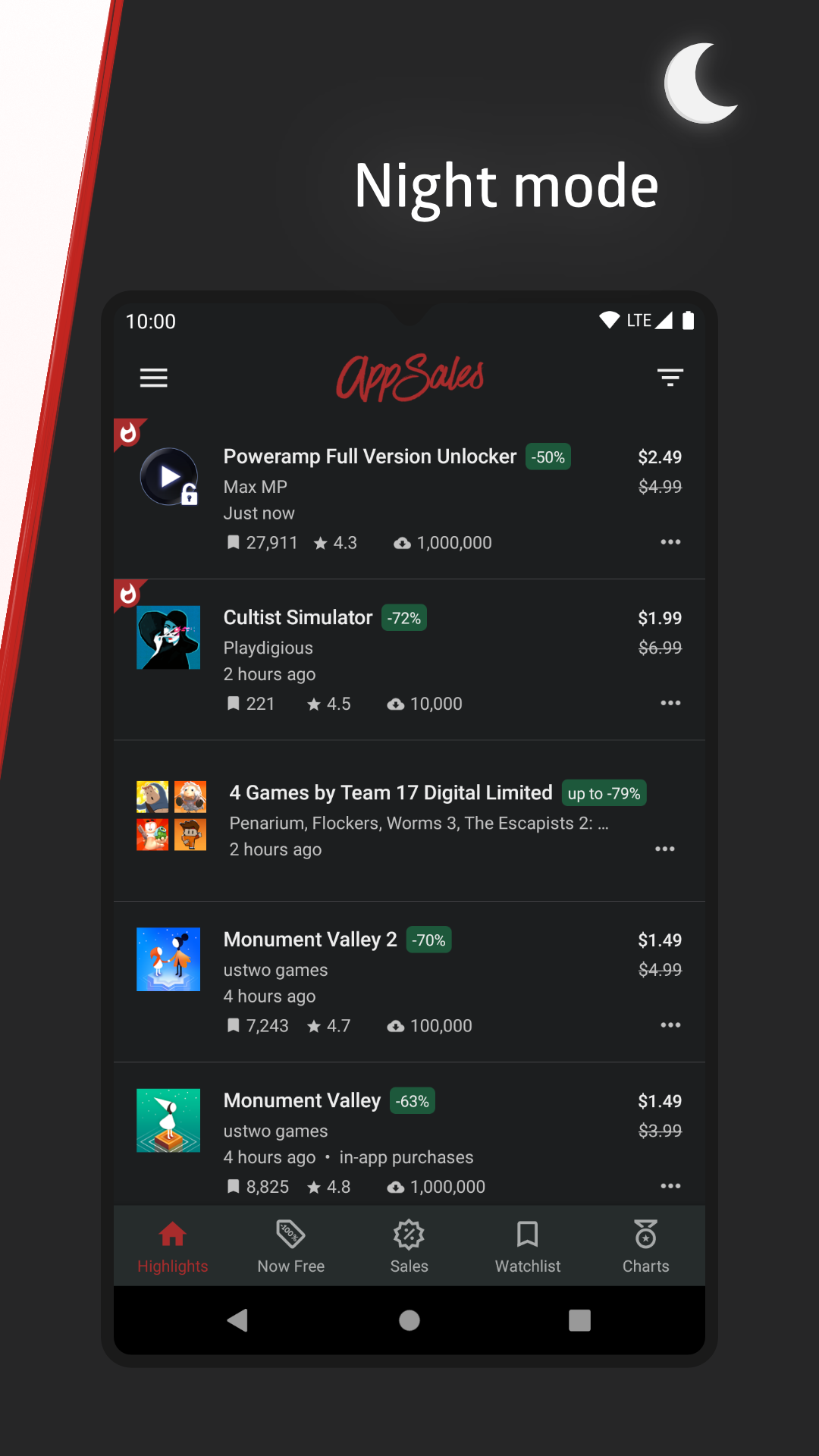 اسکرین شات 4 برنامه AppSales