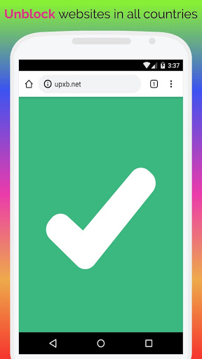 اسکرین شات 1 برنامه UPX Unblock Websites Proxy Browser - Private, Fast
