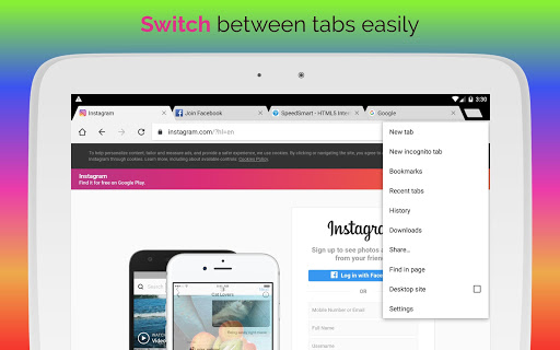 اسکرین شات 7 برنامه UPX Unblock Websites Proxy Browser - Private, Fast