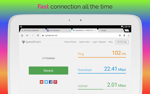 اسکرین شات 6 برنامه UPX Unblock Websites Proxy Browser - Private, Fast