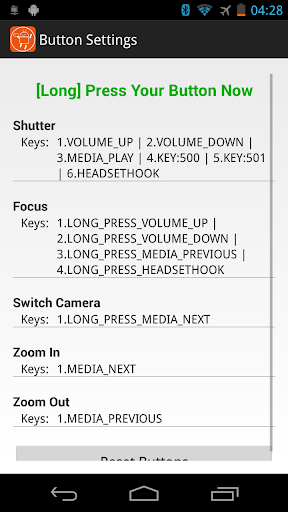 اسکرین شات 4 برنامه Remote Shutter Camera