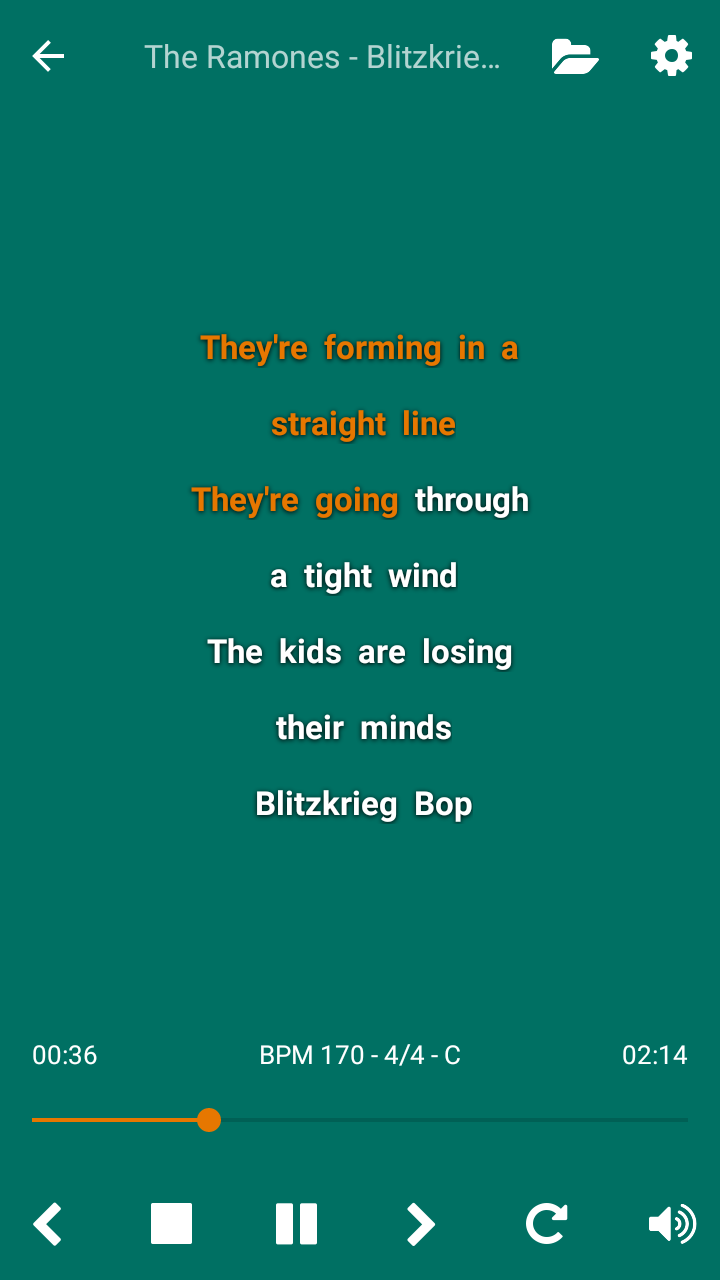 اسکرین شات 4 برنامه MIDI File Player