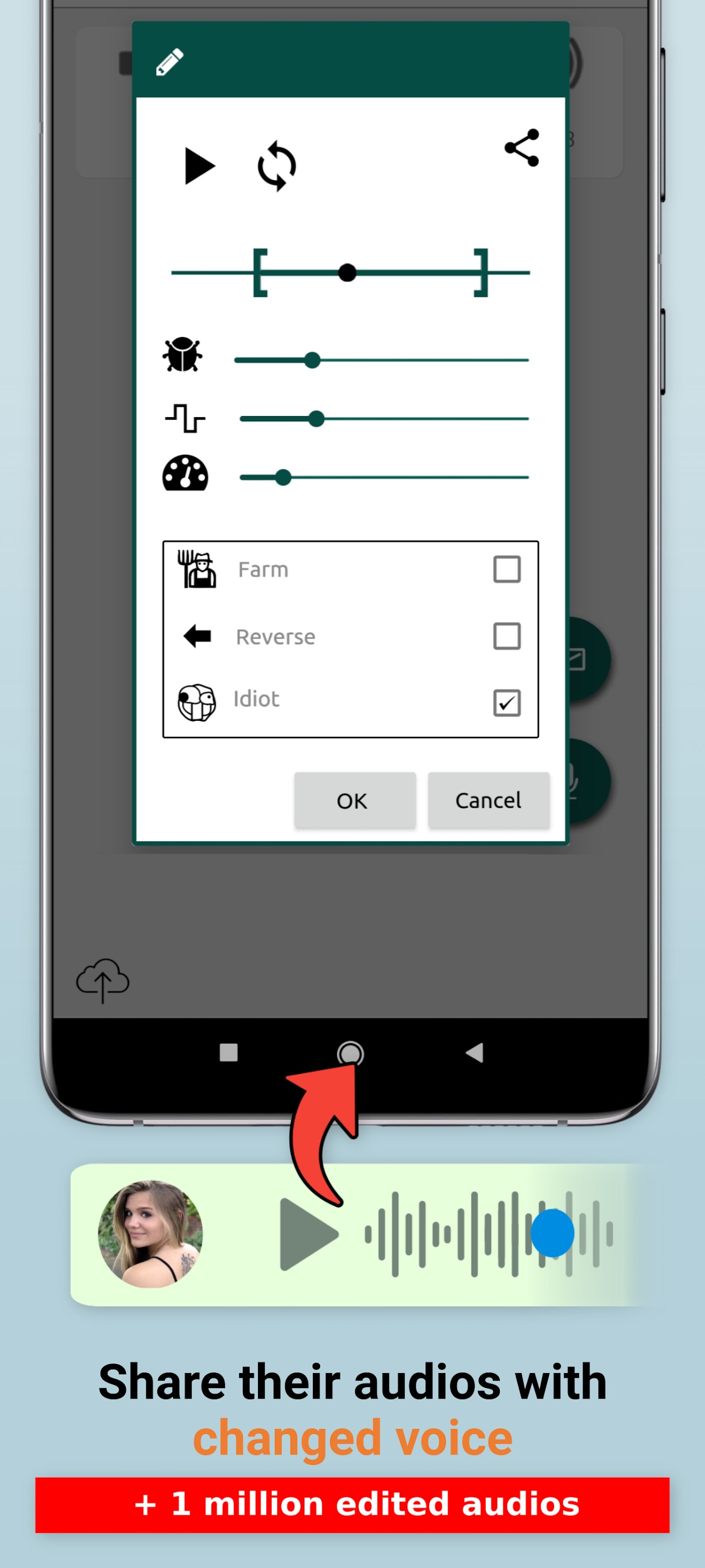 اسکرین شات 3 برنامه WAkit & Voice changer