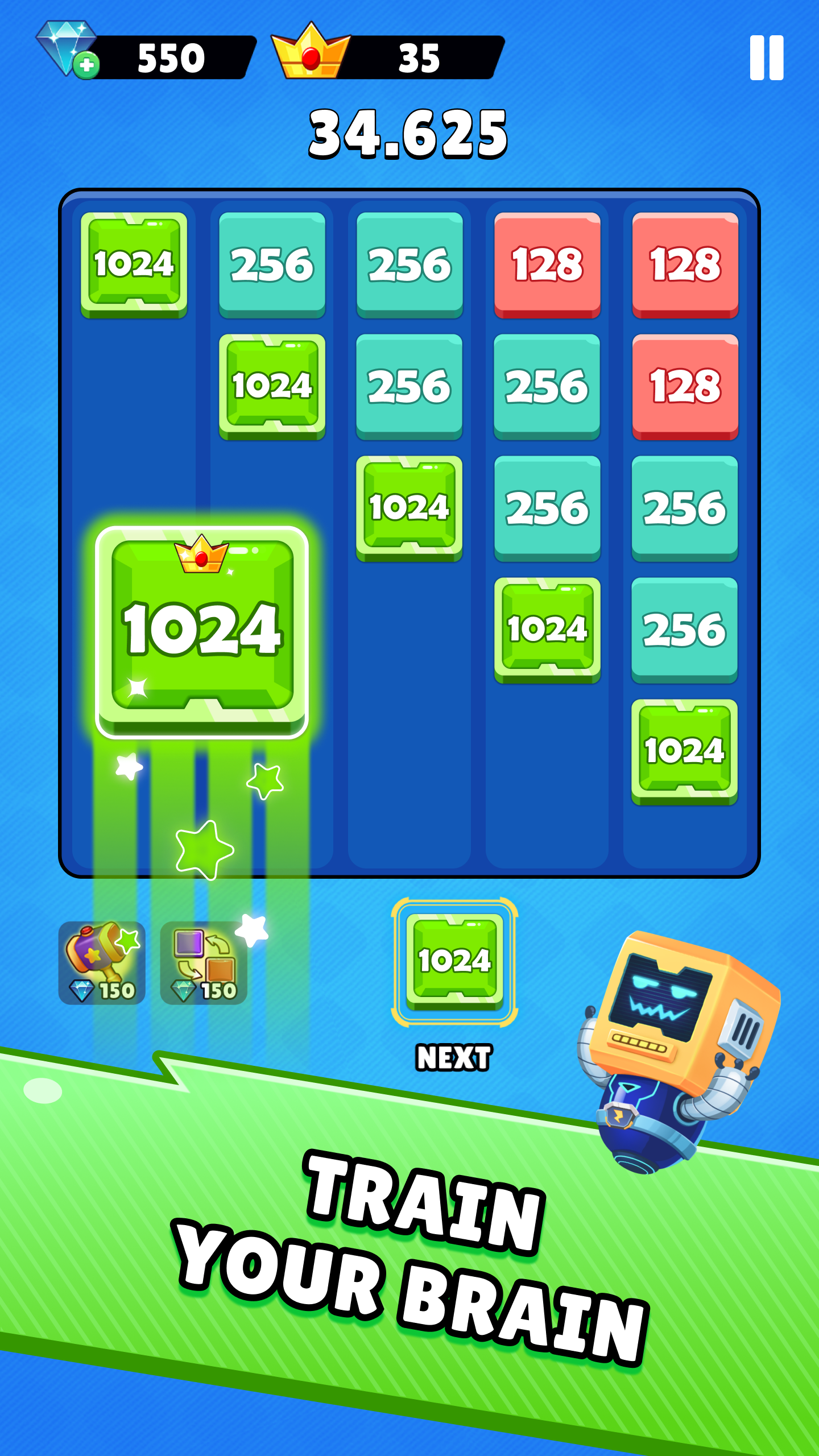 اسکرین شات 5 بازی X2 Blocks & 2048 Merge Number