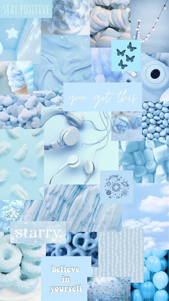 اسکرین شات 6 برنامه Blue Aesthetic Wallpaper