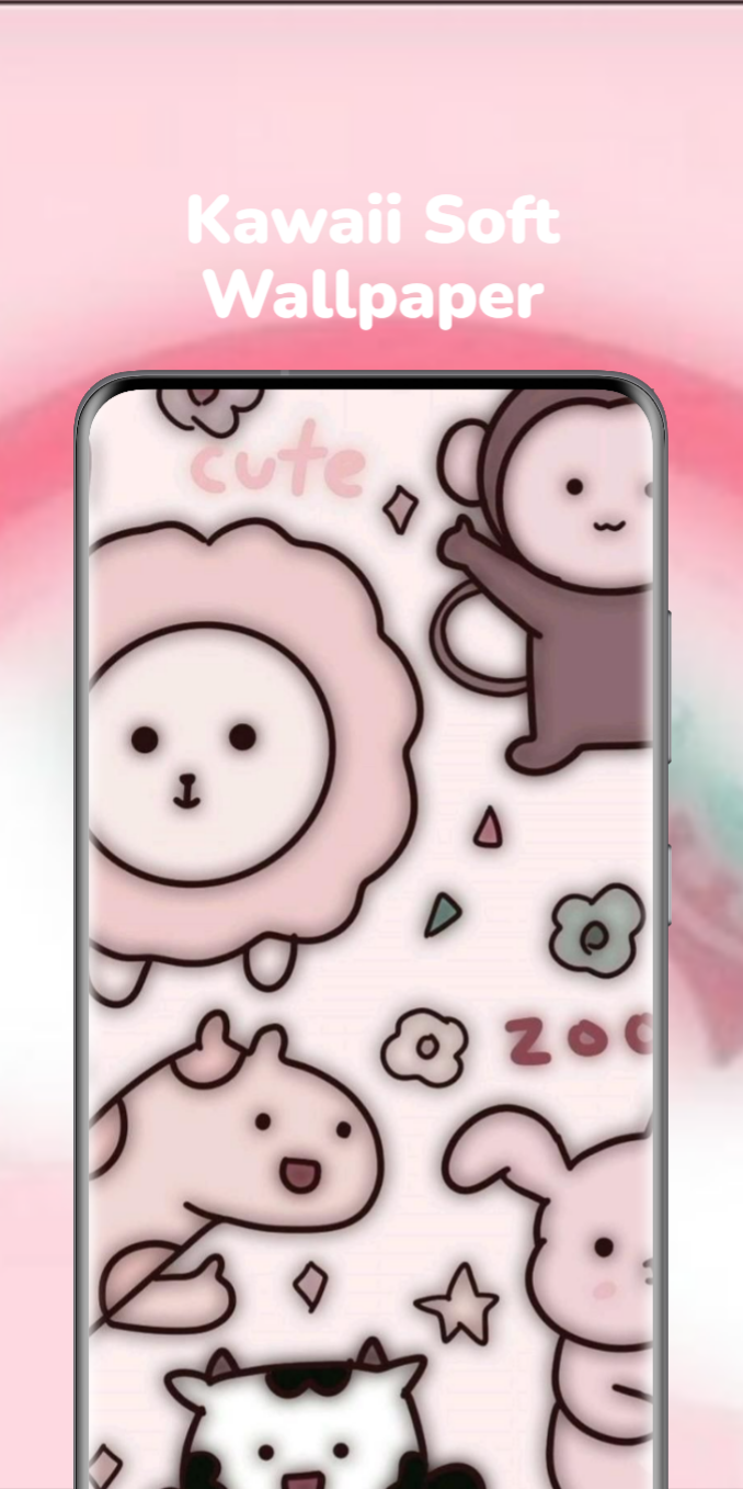 اسکرین شات 4 برنامه Kawaii Soft Wallpaper