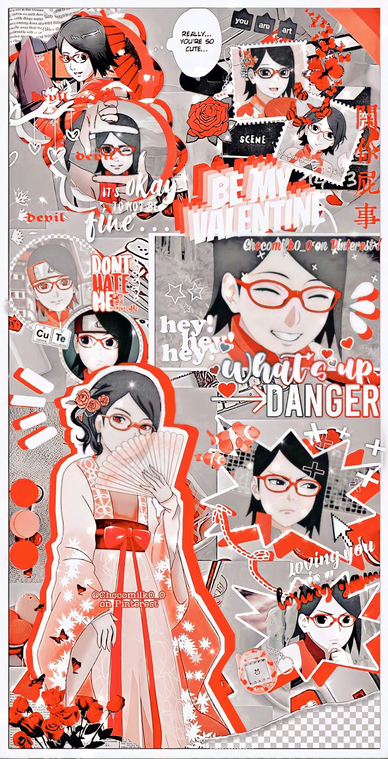 اسکرین شات 4 برنامه Kawaii Anime Wallpaper
