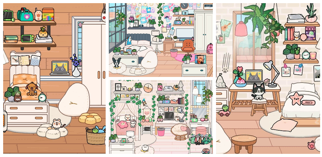 اسکرین شات 2 برنامه Toca Boca Bedroom Ideas