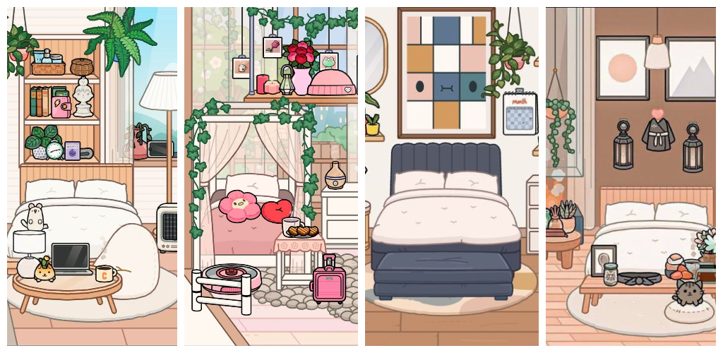 اسکرین شات 6 برنامه Toca Boca Bedroom Ideas