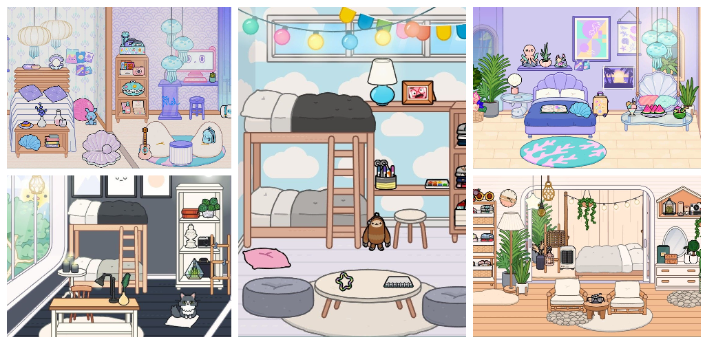 اسکرین شات 4 برنامه Toca Boca Bedroom Ideas