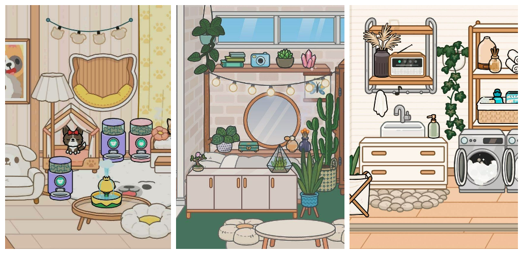 اسکرین شات 1 برنامه Toca Boca House Ideas