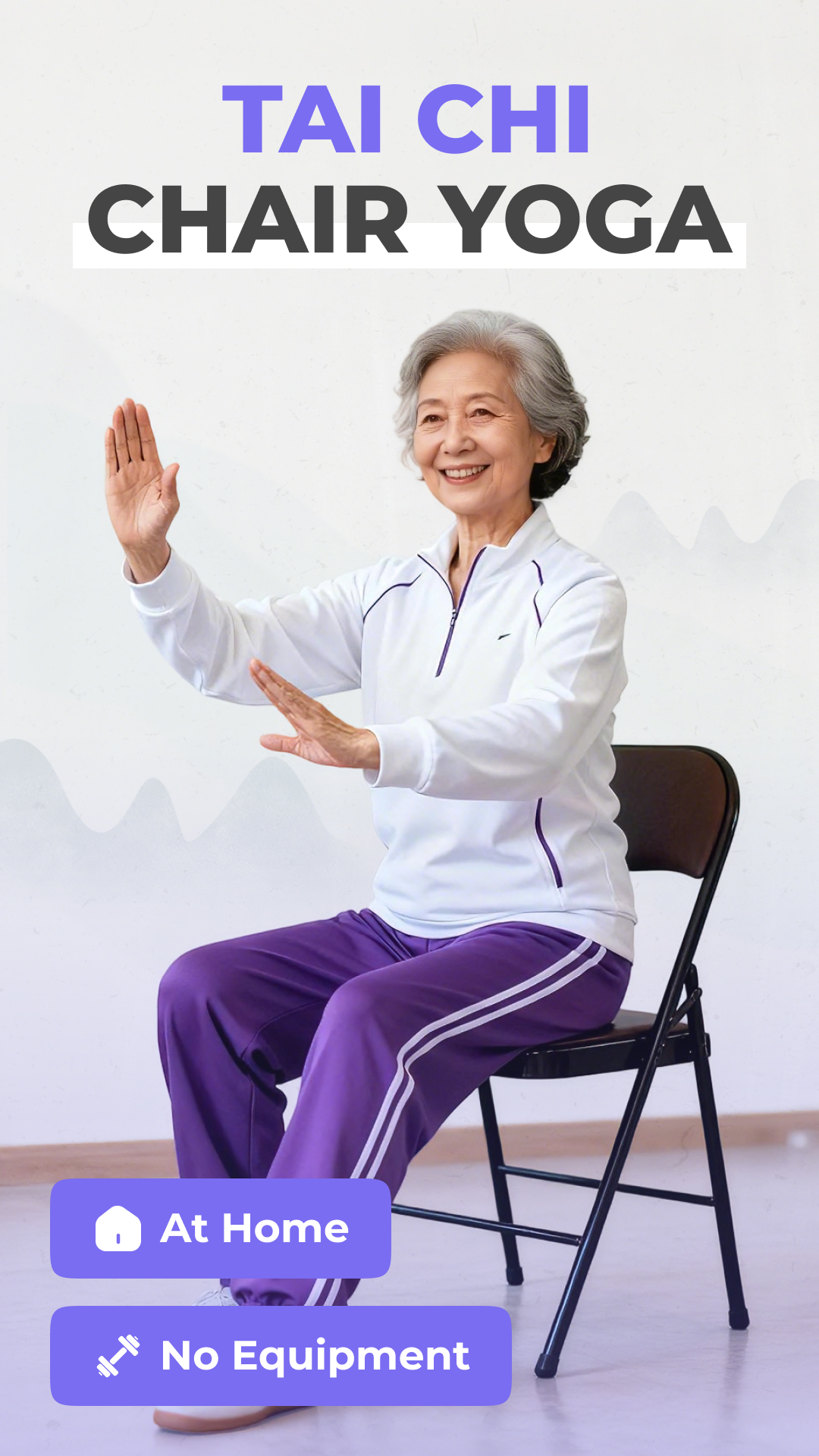اسکرین شات 1 برنامه Chair Yoga for Seniors-EasyFIT
