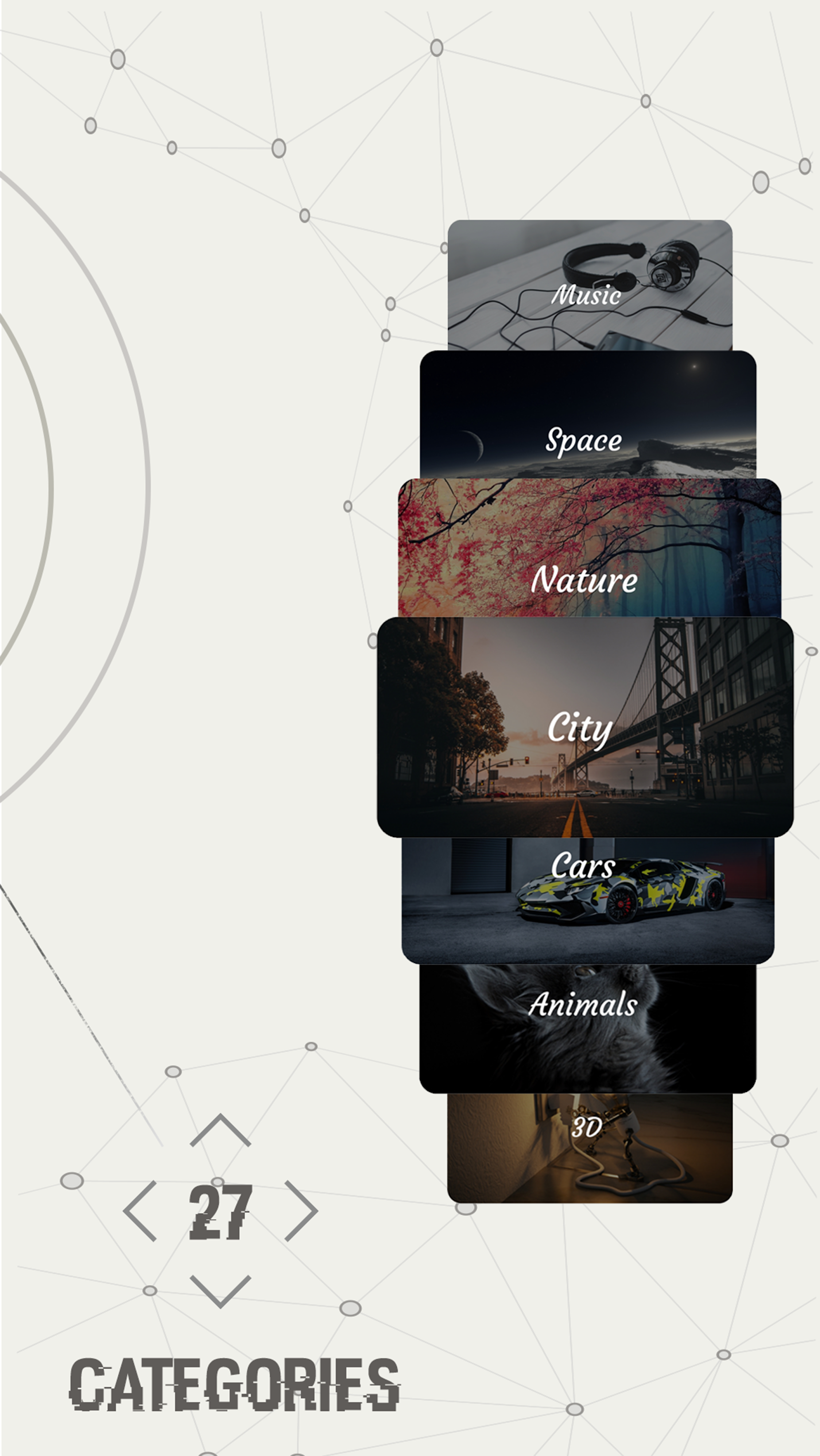 اسکرین شات 3 برنامه Unique Wallpaper - Wall X