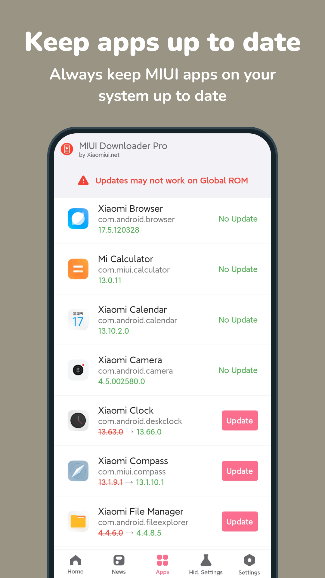 اسکرین شات 3 برنامه MIUI Downloader & Updater
