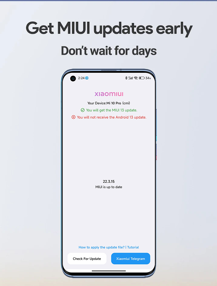 اسکرین شات 4 برنامه MIUI Updater