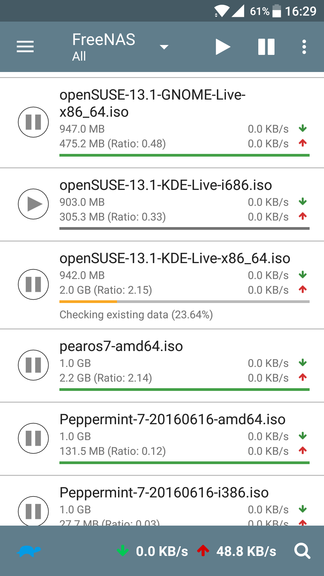 اسکرین شات 1 برنامه Transmission Remote