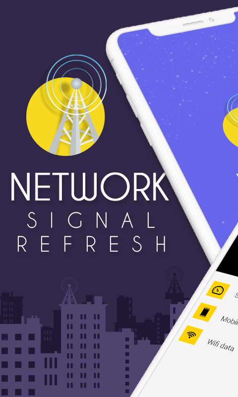 اسکرین شات 1 برنامه Network Refresher : Network Si
