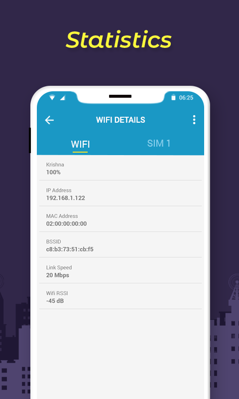 اسکرین شات 4 برنامه Network Refresher : Network Si