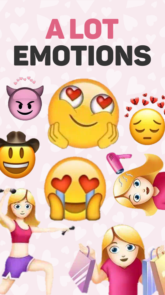 اسکرین شات 3 برنامه WASticker Animated Emojis