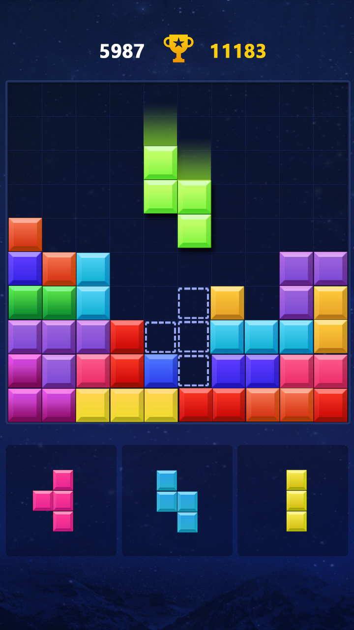 اسکرین شات 2 بازی Block Puzzle - Block Game