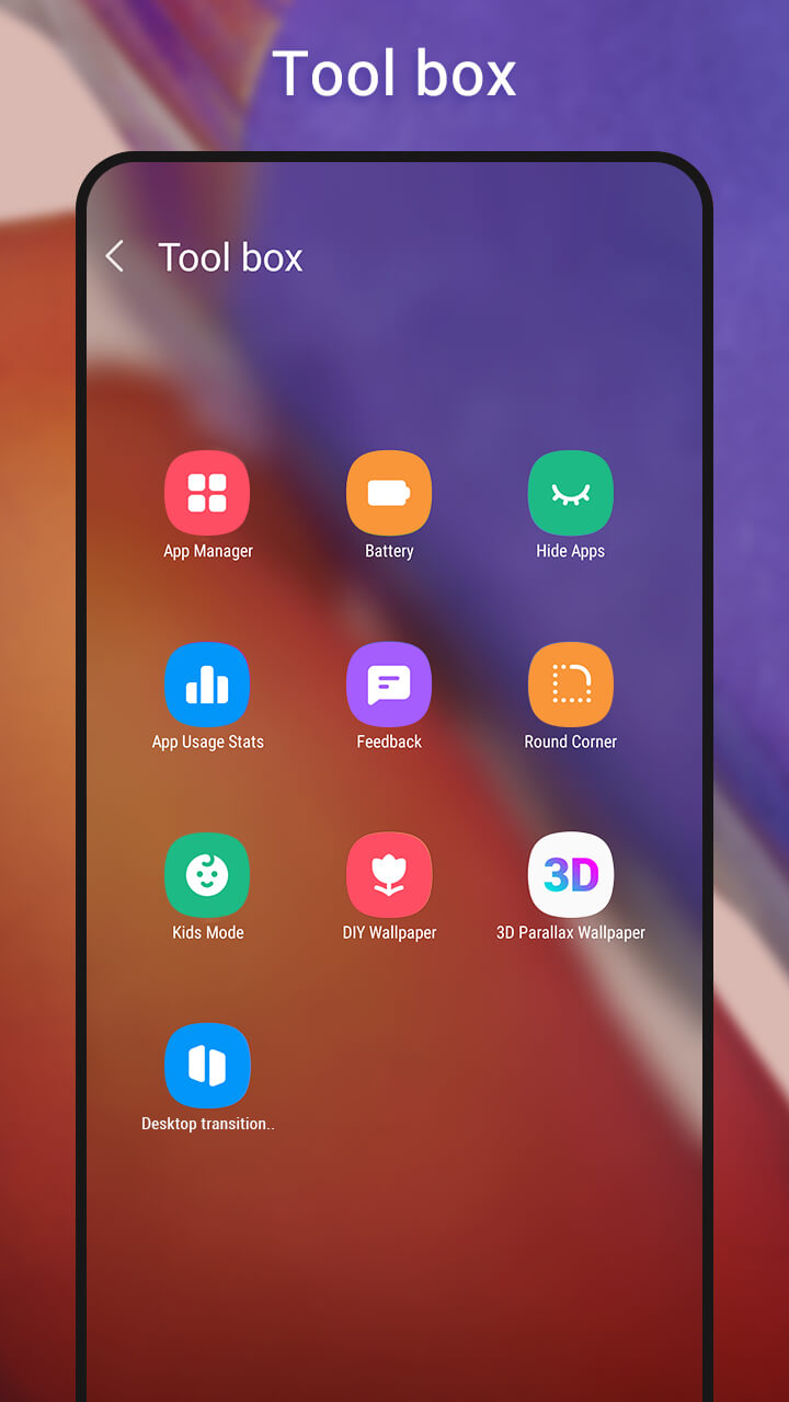 اسکرین شات 6 برنامه Note Launcher: For Galaxy Note